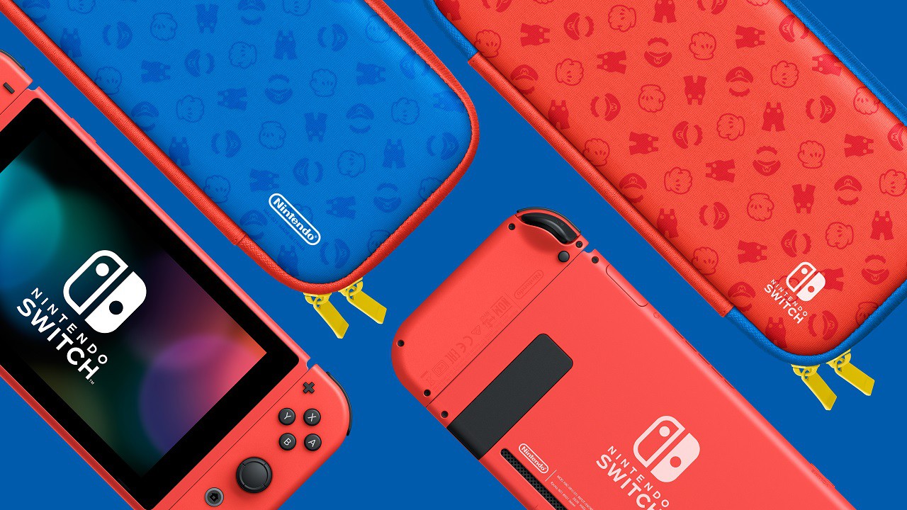 エンタメ/ホビー【新品未開封】 Nintendo Switch マリオレッド×ブルーセット