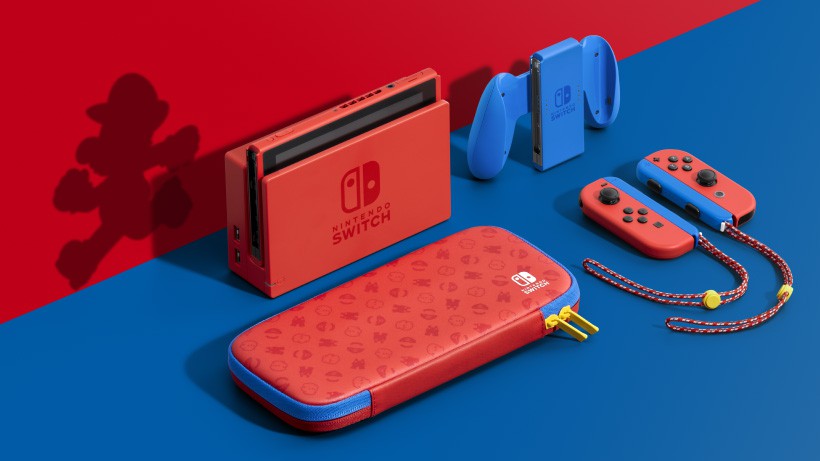 Nintendo Switch 本体 マリオレッド×ブルー セットゲームソフト/ゲーム機本体